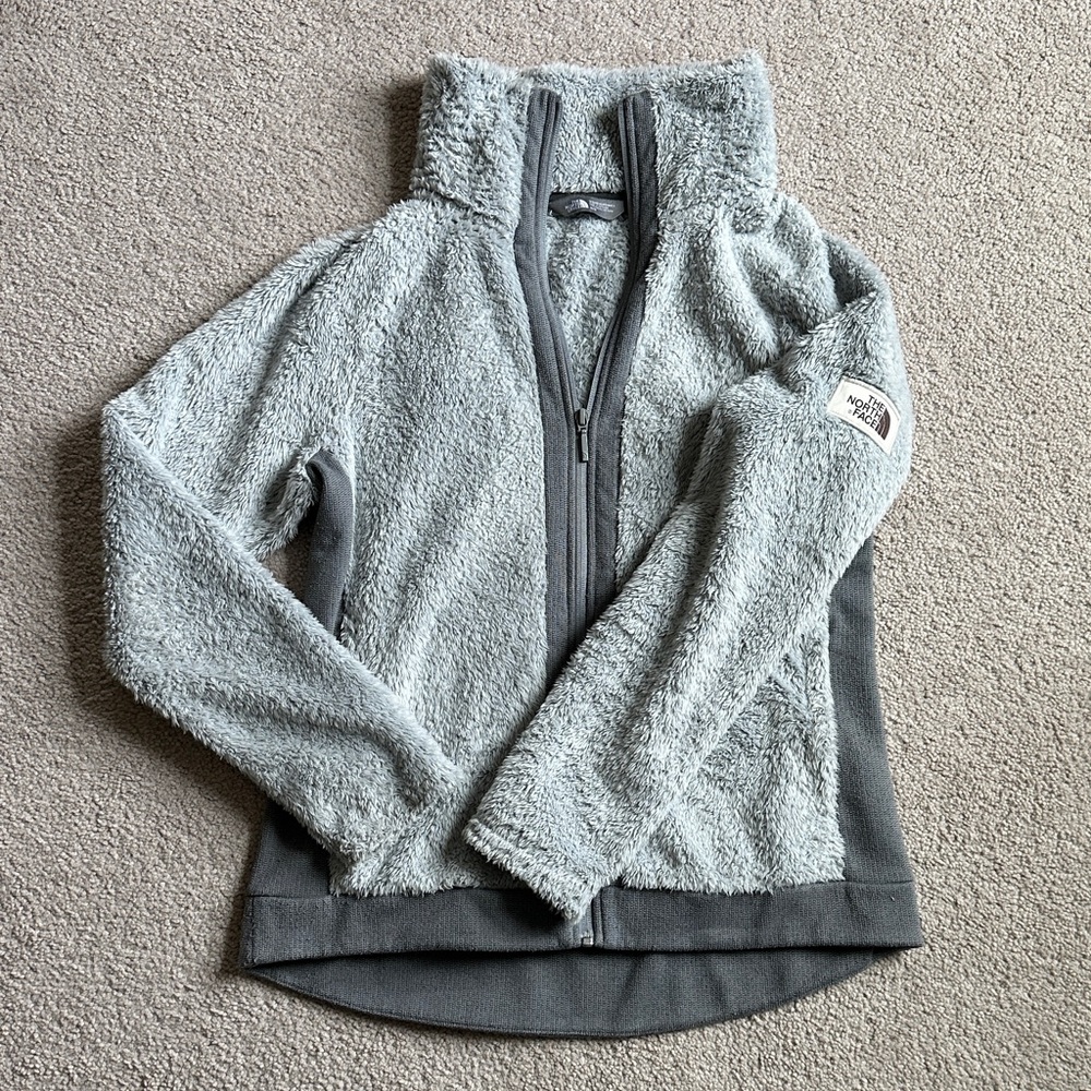 The North Face Women's Gray Teddy Jacket